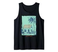 Puerto Escondido México Surf Souvenir Vintage Oaxaca Camiseta sin Mangas