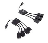 Puerto OTG, Adaptador de Conector Divisor de Cable de Carga de energía Micro USB for Cable de Datos de teléfono Inteligente,Distribución de energía Inteligente