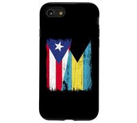 Puerto Rico Bahamas Media Bandera Puerto Rico Bahamian Jersey Carcasa para iPhone SE (2020) / 7 / 8