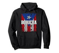Puerto Rico Boricua Boricua Boricua Colores Bandera Edición Sudadera con Capucha