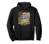 Puerto Rico boriken Viajes Cultura caribeña Sudadera con Capucha