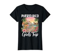 Puerto Rico Chicas Viaje San Juan Ciudad Vieja Camiseta