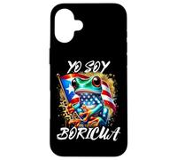 Puerto Rico Coqui Yo Soy Boricua Puerto Rico Bandera Hispana Carcasa para iPhone 16 Plus