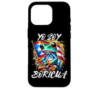 Puerto Rico Coqui Yo Soy Boricua Puerto Rico Bandera Hispana Carcasa para iPhone 16 Pro