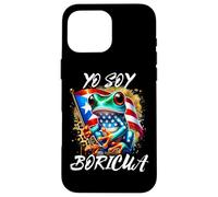 Puerto Rico Coqui Yo Soy Boricua Puerto Rico Bandera Hispana Carcasa para iPhone 16 Pro MAX