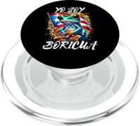 Puerto Rico Coqui Yo Soy Boricua Puerto Rico Bandera Hispana PopSockets PopGrip para MagSafe