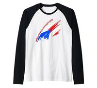 Puerto Rico Cuando La Tirania es Ley La Revolución es Orden Camiseta Manga Raglan