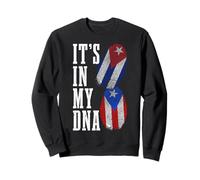Puerto Rico Cuba está en mi Orgullo de ADN raíces puertorriqueñas Sudadera
