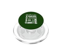 Puerto Rico Favorite Foods - Camiseta gráfica de menú PopSockets PopGrip para MagSafe