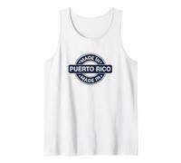 Puerto Rico Home - Made in Puerto Rico Funny Label - Classic Camiseta sin Mangas