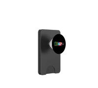 Puerto Rico Mapa Homenaje al #21 con la Bandera Boricua PopSockets PopWallet para MagSafe
