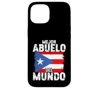 Puerto Rico Mejor Abuelo del Mundo Puerto Rico Carcasa para iPhone 15