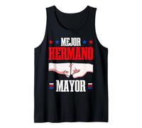 Puerto Rico Mejor Hermano Alcalde Hermano Mayor Orgullo Hermano Camiseta sin Mangas