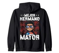 Puerto Rico Mejor Hermano Alcalde Puerto Rico Pride Sudadera con Capucha
