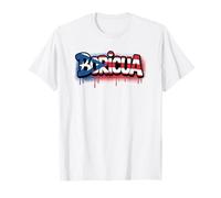Puerto Rico National Flag Island San Juan Boricua Camiseta