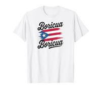 Puerto Rico National Flag Island San Juan Boricua Camiseta