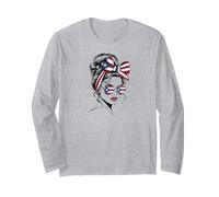 Puerto Rico National Flag Island San Juan Boricua Manga Larga