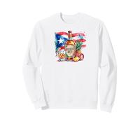 Puerto Rico National Flag Island San Juan Boricua Sudadera