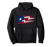 Puerto Rico National Flag Island San Juan Boricua Sudadera con Capucha