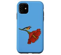 Puerto Rico National Reina Mora Pájaro y Flor Maga Carcasa para iPhone 11