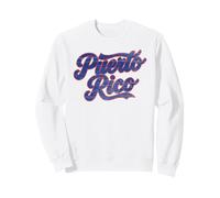 Puerto Rico Puerto Rico Texto Estilo Vintage Sudadera
