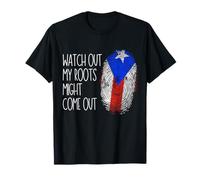 Puerto Rico Roots Puerto Rican DNA Boricua Camiseta