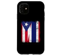 Puerto Rico Tailandia Media Bandera Raíces Puertorriqueñas Tailandesas Carcasa para iPhone 11