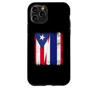 Puerto Rico Tailandia Media Bandera Raíces Puertorriqueñas Tailandesas Carcasa para iPhone 11 Pro