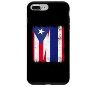 Puerto Rico Tailandia Media Bandera Raíces Puertorriqueñas Tailandesas Carcasa para iPhone 7 Plus/8 Plus