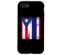Puerto Rico Tailandia Media Bandera Raíces Puertorriqueñas Tailandesas Carcasa para iPhone SE (2020) / 7/8