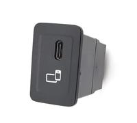 Puerto USB AUX repuesto Compatible Con Benz Para AMG Para CLA Para GLA Para B-Class 2020 2021 Adaptador De Interfaz De Puerto USB Tipo C Automotriz Interior 2478203802