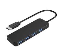 Puerto USB de la computadora portátil expansor de Puerto USB: Divisor de 4 Puertos de Alta Velocidad, Adaptador MLTI | Divisor de extensión para Impresora de PC portátil, Cubo Externo