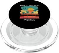 Puerto Vallarta México Retro Mexican Resort Viaje de Vacaciones PopSockets PopGrip para MagSafe