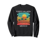 Puerto Vallarta México Retro Mexican Resort Viaje de Vacaciones Sudadera