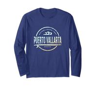 Puerto Vallarta México - Retro Puerto Vallarta México Surf Manga Larga