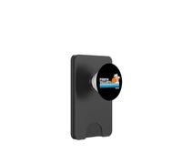 Puerto Vallarta México Vacaciones Tropicales Vintage 80s Atardecer PopSockets PopWallet para MagSafe