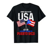 Puertorriqueño americano Mi historia comenzó en el orgullo de Puerto Rico Camiseta
