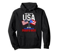 Puertorriqueño americano Mi historia comenzó en el orgullo de Puerto Rico Sudadera con Capucha