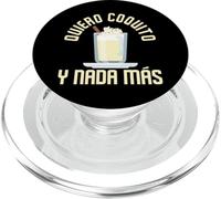 Puertorriqueño Ponche de Huevo Ron Navideño Coquito PopSockets PopGrip para MagSafe