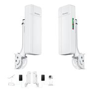 Puertos LAN duales de 1 Gbps punto a punto Starlink Internet puente de largo alcance con soporte para router Starlink Gen 3, Starlink WiFi/extensor de señal, 5.8 GHz 3 KM 1000 Mbps con antena de alta