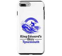 Puesta de Sol de Surf en Tynemouth en King Edward's Bay Carcasa para iPhone 7 Plus/8 Plus