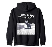 Puesta de Sol de White Sands Nuevo Méx Sudadera con Capucha