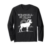 Puesta de Sol de Wrangell-St. Elias Alaska Manga Larga