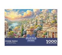 Puesta de Sol en París Puzzle para Adultos Rompecabezas Desafiante con La Nitidez De La Alta Definición - Un Regalo Navideño Adultos Y Niños Desde 14 Años 38x26cm/1000pcs