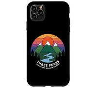 Puesta de Sol Retro en Three Peaks, Scafell Pike, Ben Nevis, Snowdon Carcasa para iPhone 11 Pro MAX
