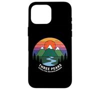 Puesta de Sol Retro en Three Peaks, Scafell Pike, Ben Nevis, Snowdon Carcasa para iPhone 16 Pro MAX