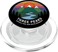 Puesta de Sol Retro en Three Peaks, Scafell Pike, Ben Nevis, Snowdon PopSockets PopGrip para MagSafe