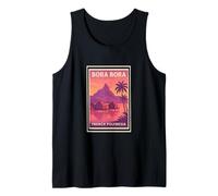 Puesta Del Sol Bora Bora Polinesia Francesa Amanecer Amanecer Gráfico Camiseta sin Mangas