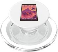 Puesta Del Sol Bora Bora Polinesia Francesa Amanecer Amanecer Gráfico PopSockets PopGrip para MagSafe