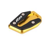 Puesto de estacionamiento Extensión Pata Cabra Lateral Motocicleta para Yamaha YZF-R3 YZF-R25 YZFR3 YZFR25 YZF R3 R25 2021 2022(Yellow2)